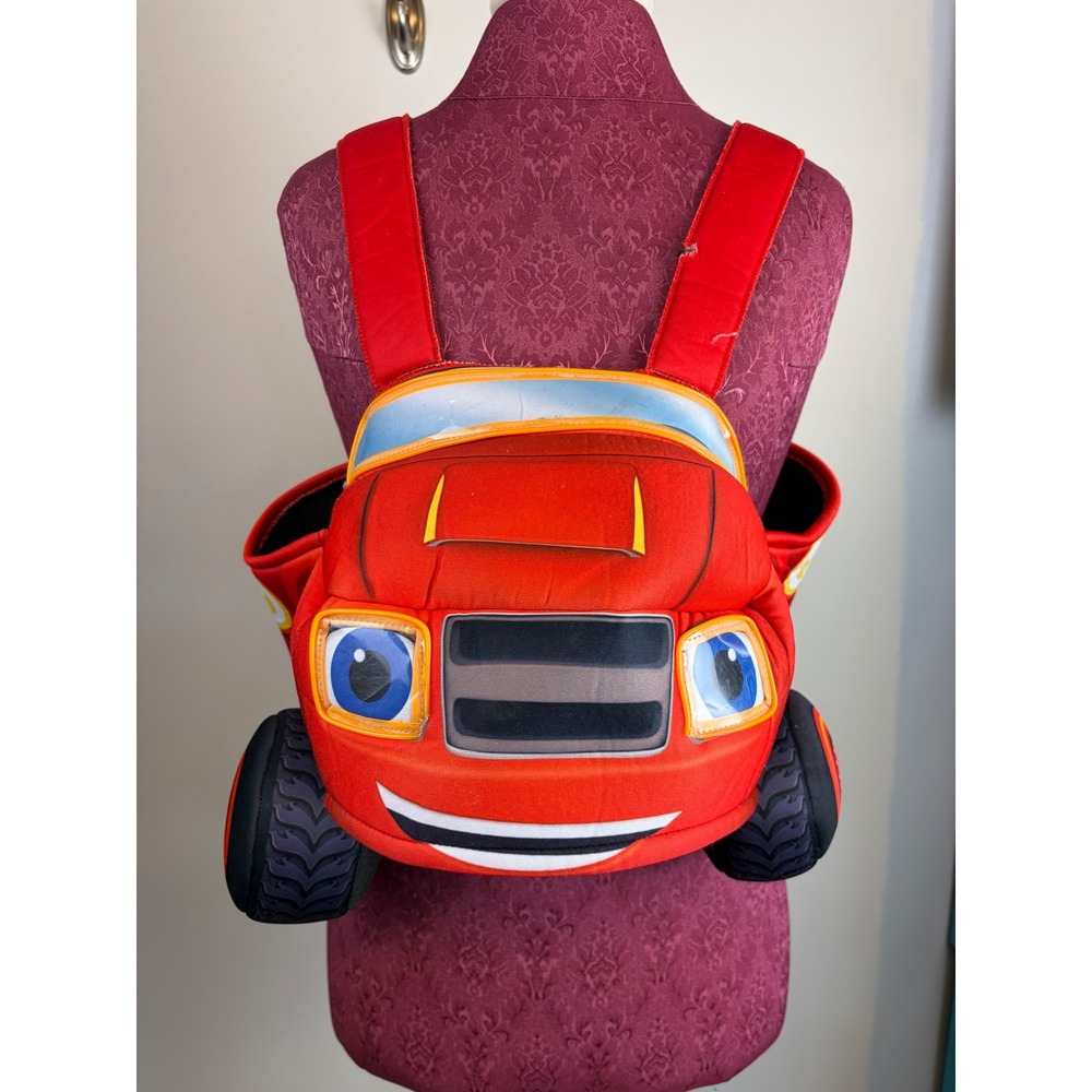 Spirit Halloween Blaze Monster Machines Toddler One Size Red Costume 3D Truck